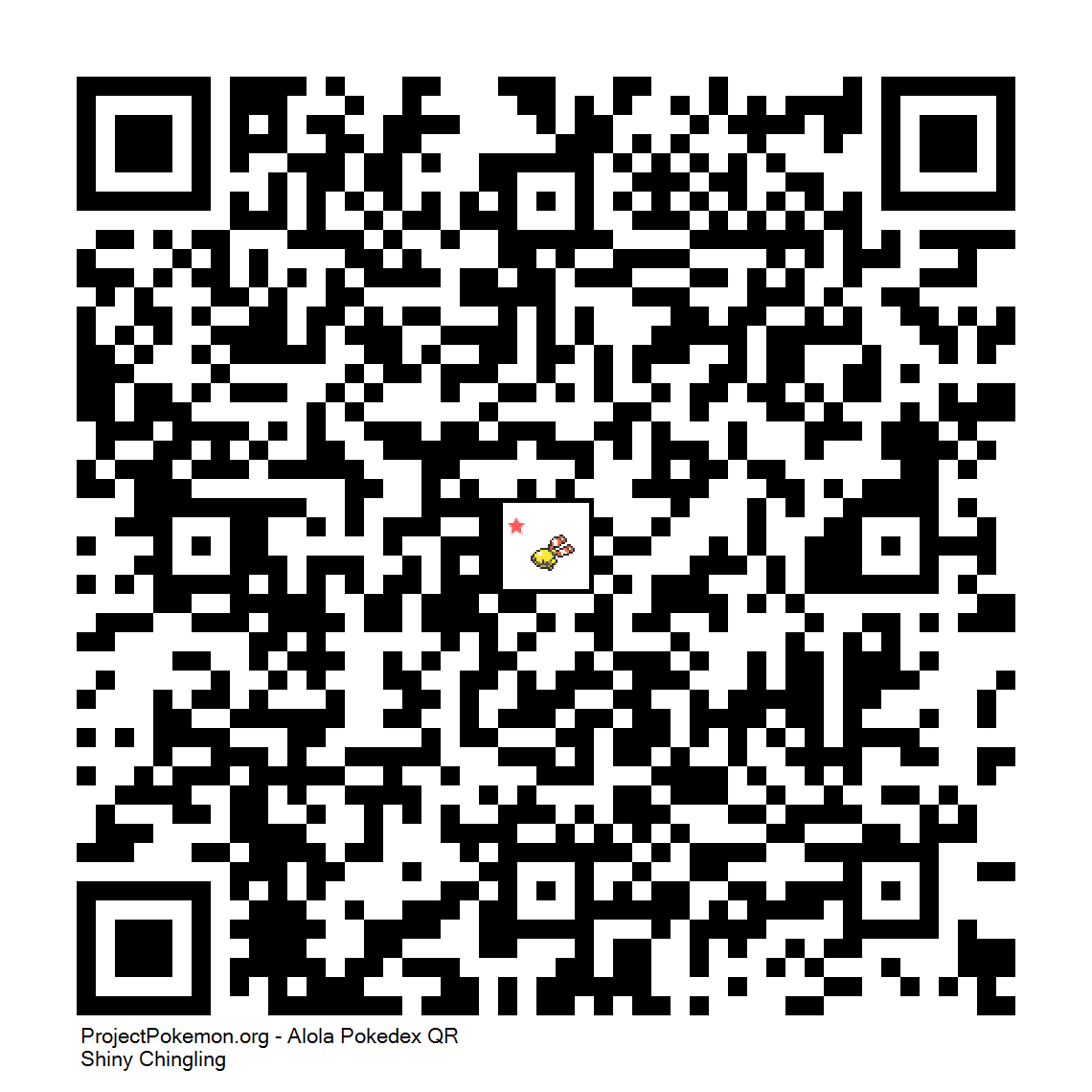 Cdigo QR de Chingling variocolor